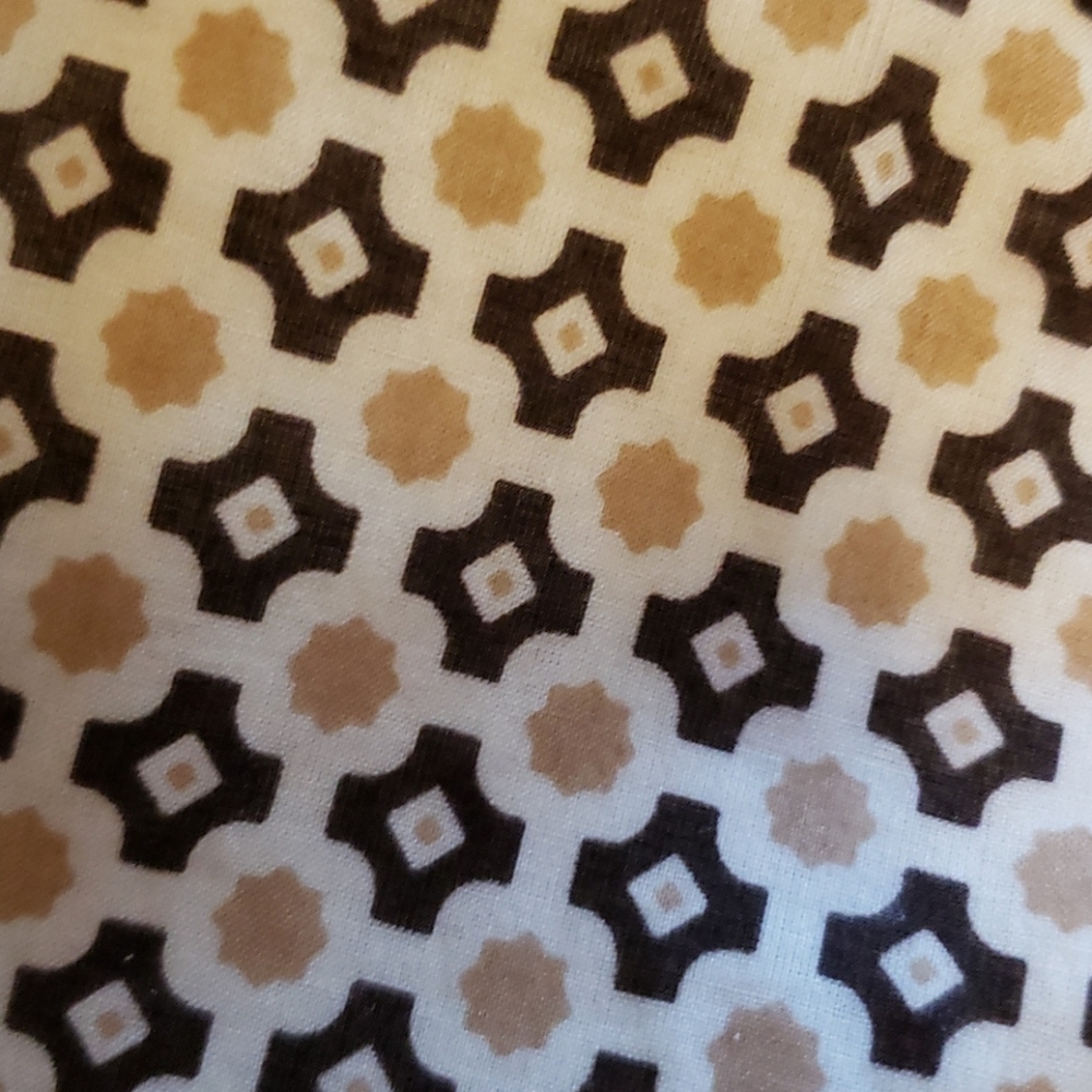 J Crew cotton print sleeveless top sz 0 - Picture 3 of 4